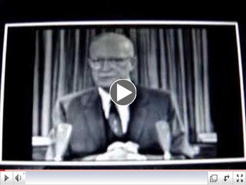 1961 speech Eisenhower Warns us of New World Order