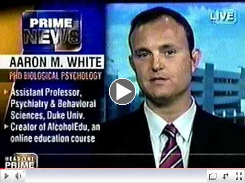 Aaron White CNN 2006 Alcohol and Teen Brain Development