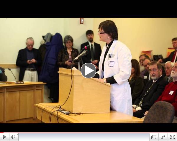 Suzanne Roberts MD, MDiv for single payer health care