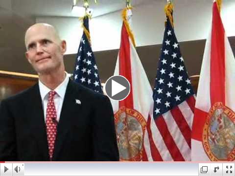 Comedy Central passes Rick Scott the cup