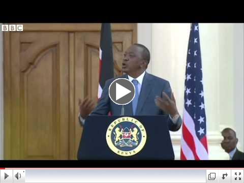 Presidents Obama and Kenyatta disagree on gay issues