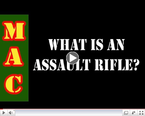 Assault Rifle vs. Sporting Rifle