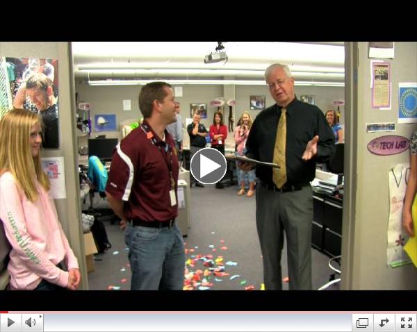 Rocky Heights Middle School Asst. Principal named CHSPA Admin of the Year