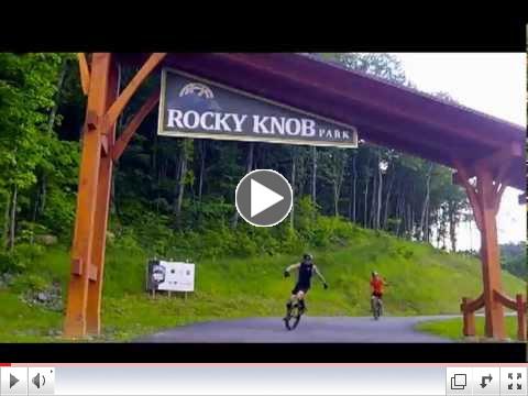 Rocky Knob Unicycling
