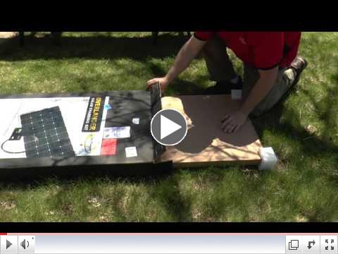 RV Four Seasons: How To Install A Solar Panel Part 1