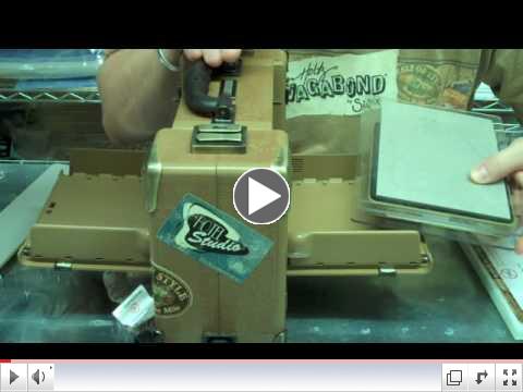 To Watch Tim Holtz Demonstrate Click Here