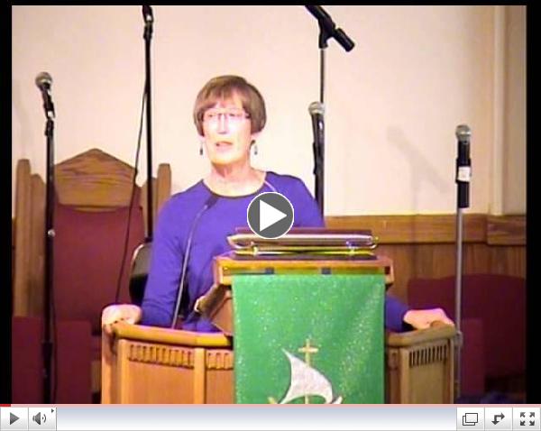 Sermon September 15, 2013. Welcome back Pastor MaryAnn