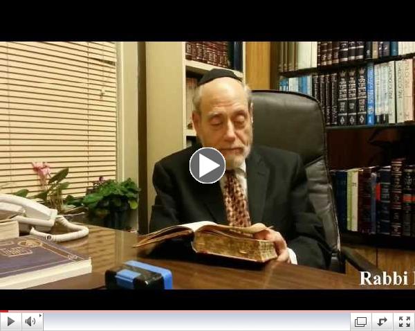 Rabbi MOshe Snow Parshas Bo