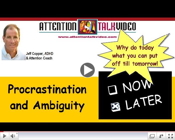 ADHD Tips: Procrastination Struggles #2