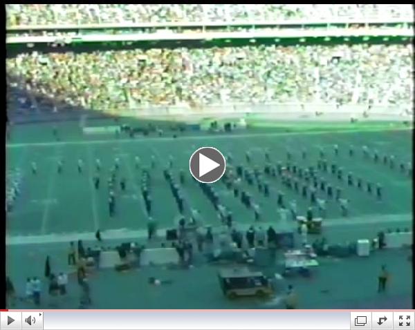 NP Marching Knights at Eagles Game 1987