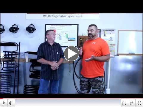 Deputy Sheriff Near Houston Texas Is RVRN Trained And Certified In RV Refrigerator Repair