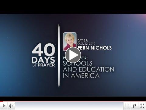 40 Days of Prayer - Day 25 - FERN NICHOLS