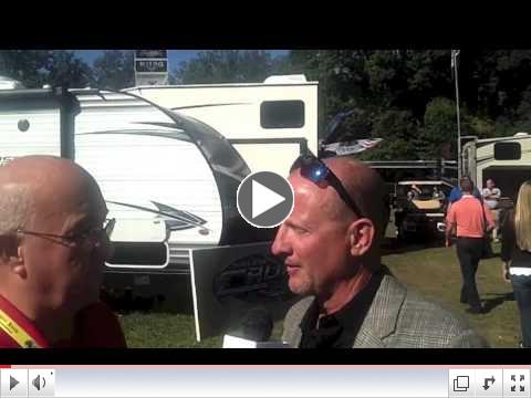 Forest River General Manager Doug Goeddert describes open house activities and history.
