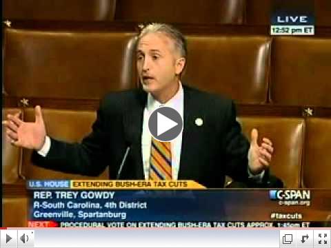 Floor Speech on the Proposed Tax Hike