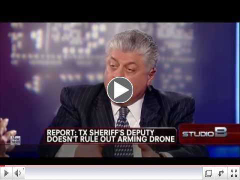 Judge Andrew Napolitano Rules On Armed Drones In Montgomery County Texas (Houston)