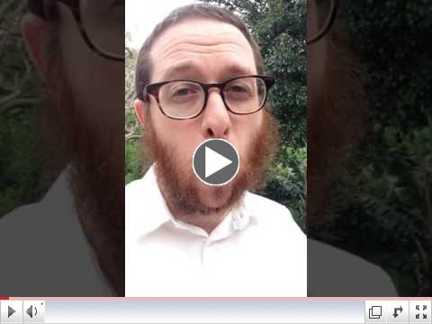 Life - the Unedited Version 2-MINUTE MESSAGE FOR ROSH HASHANAH