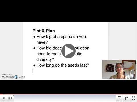 Selecting Seeds to Steward