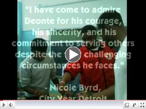 2012 Governor's Service Awards Youth Volunteer of the Year