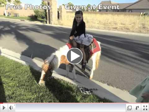Saddle rides-Pony Rides-Mini horse Rides-All California