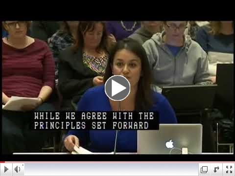 Councilor Essaibi-George at School Committee Meeting
