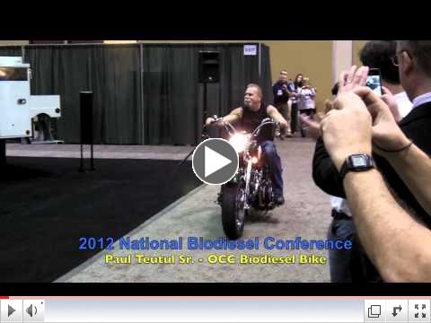 2012 National Biodiesel Conference - Orange County Choppers Biodiesel Bike