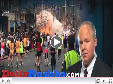 RUSH: If It Turns Out To Be A Muslim Bomber In Boston 'The Media Will Circle The Wagons'