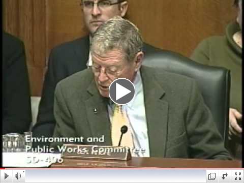 Inhofe Blasts EPA Announcement on Hydraulic Fracturing, Calls it Irresponsible.mp4