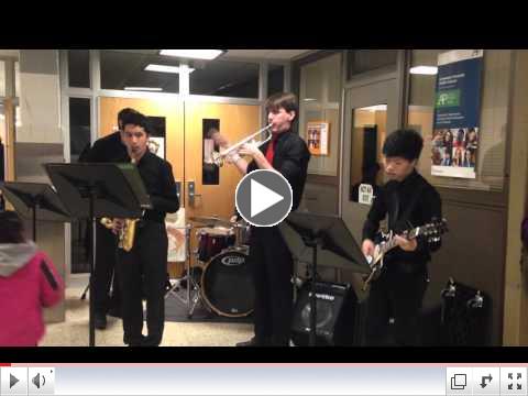 LHS Jazz Band at Black History Celebration