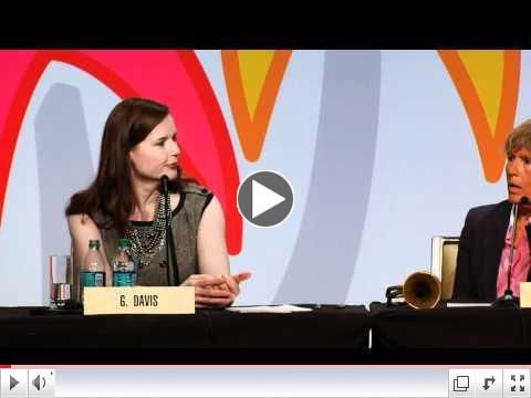 Geena Davis - IOC WORLD CONFERENCE WOMEN AND SPORT 2012