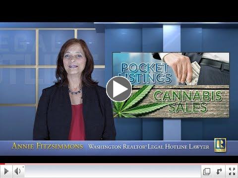 Discussing Pocket Listings and Cannabis Sales