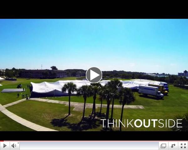 Eckerd College Commencement Tent