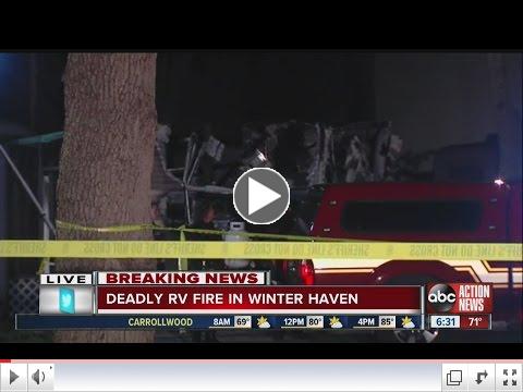 Woman killed in RV fire in Winter Haven 