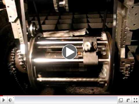 Field System Machining Coal Hammermill Shaft Bearing Journal On-Site Repair