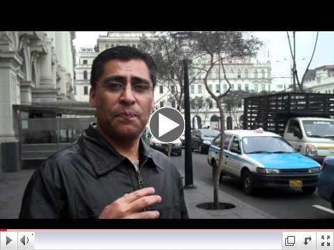 Lima, Peru: The Taxi System is a Popular Mode of Transportation