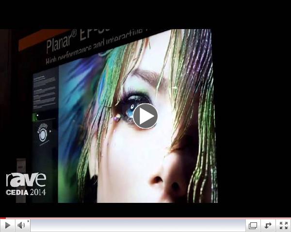 CEDIA 2014: Planar Intros the EP-Series High Performance Interactive Ultra HD Displays