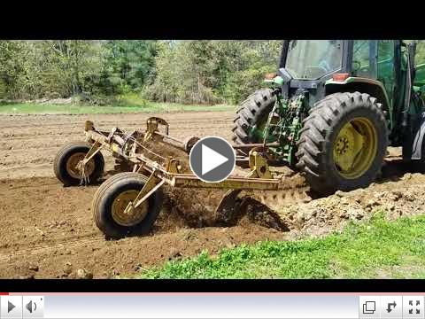 Plower Power: Check out the rock rake in action