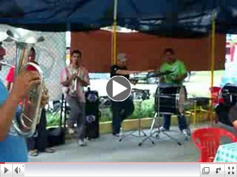 Sample of Banda Music in Mazatlan, Mexico