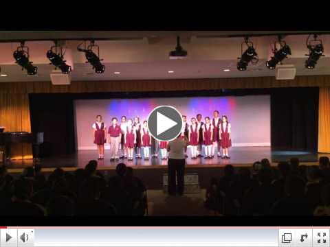 Junior Voice Mastery sings Make Me a Channel of Your Peace, Directed by Loly Lopez