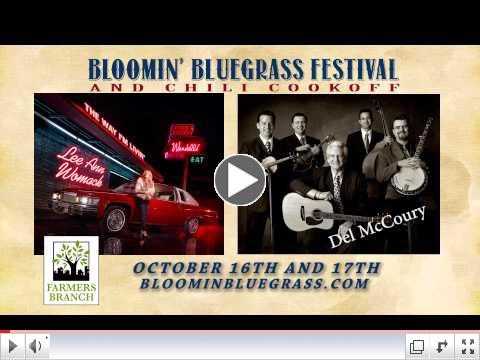 Bloomin' Bluegrass 2015 Promo