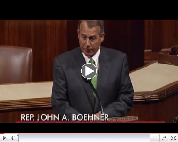 Speaker's Minute: New ObamaCare Report & Stop Government Abuse