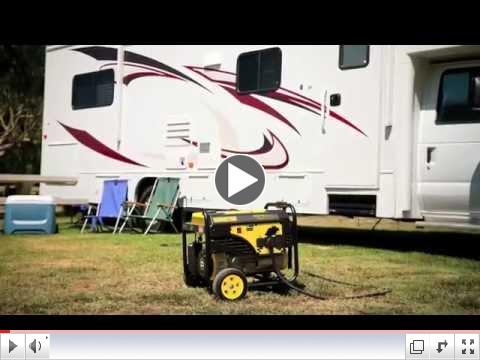 Champion Power Equipment: 3500 Watt RV Ready Portable Generator with Wheel Kit and Low THD 