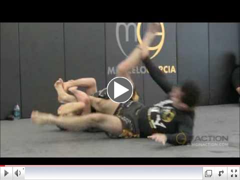 Marcelo Garcia rolling with Ryan Hall 