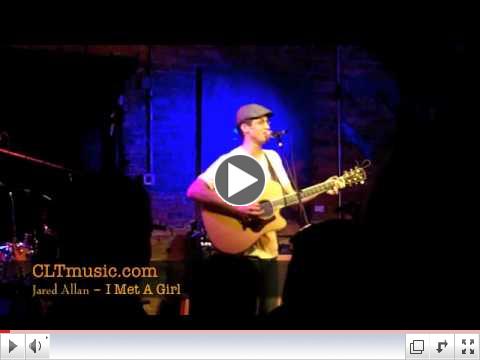 Jared Allan live from Off The Record with Jeff Hahne - I Met A Girl