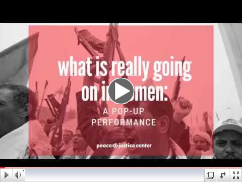 What is Really Going on in Yemen: A Pop-Up Performance