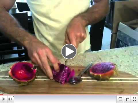 How to eat your dragon fruit!