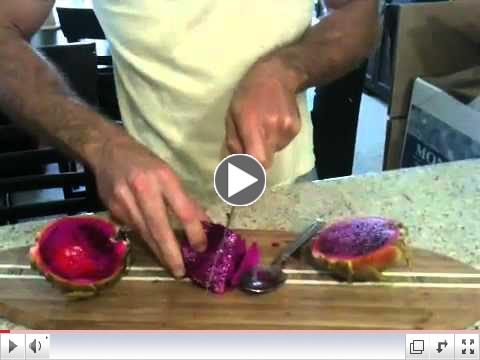 How to eat your dragon fruit!