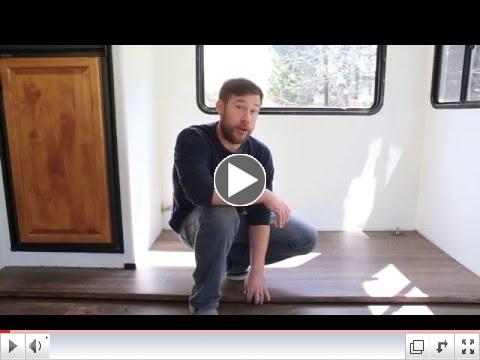 Tips for replacing flooring in RV slide-out