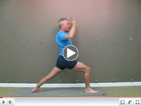 Warrior One or Virabhadrasana I