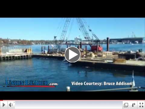 Tugboat Benjamin Bailey sinks in the Piscataqua River, Oct. 24, 2012