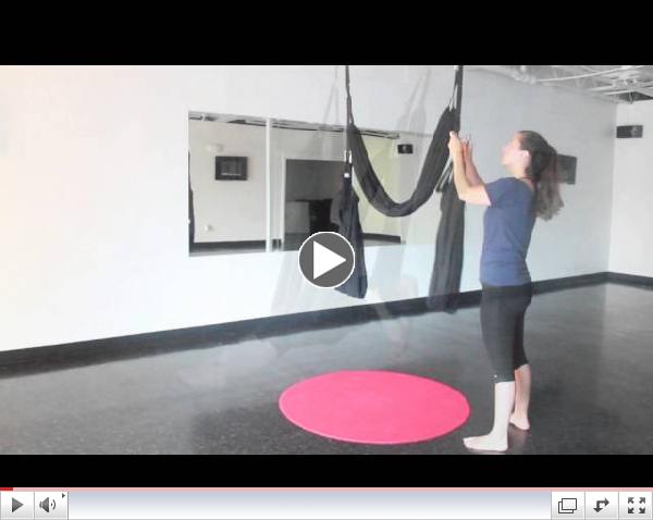 AERIAL YOGA w/Fly Gym classes located at Contemporary Spaces